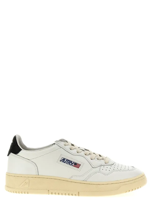 Medalist Sneakers White/Black - Autry