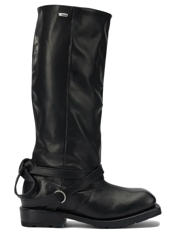 Cattle Hide Boots And Ankle Boots Black - Our Legacy
