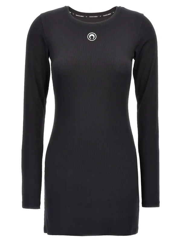 Moon Logo Dresses Black - Marine Serre