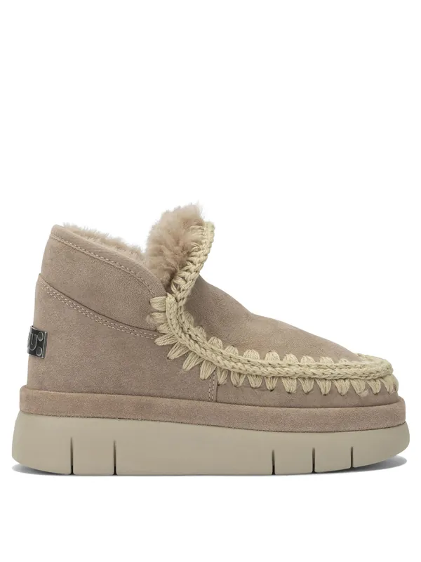 Boots & Ankle Boots Boots And Ankle Boots Beige - Mou