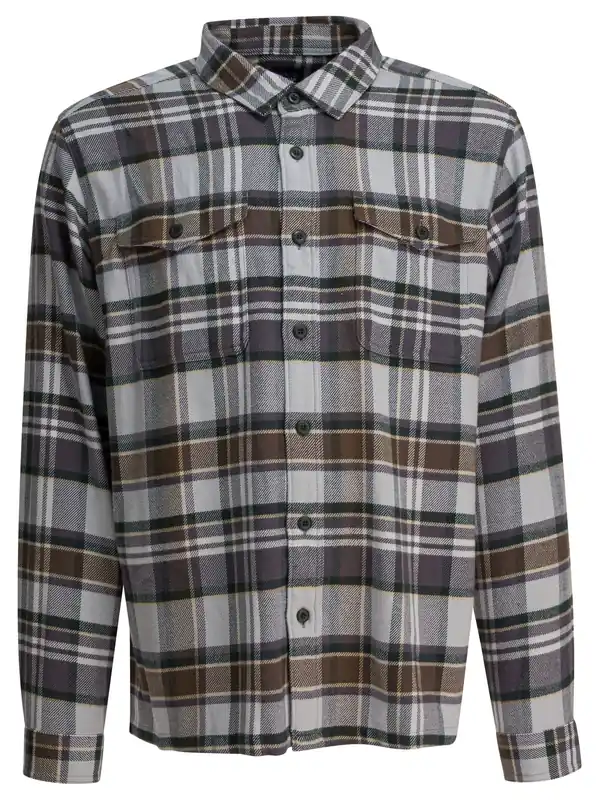 Fjord Flannel Shirts Grey - Patagonia