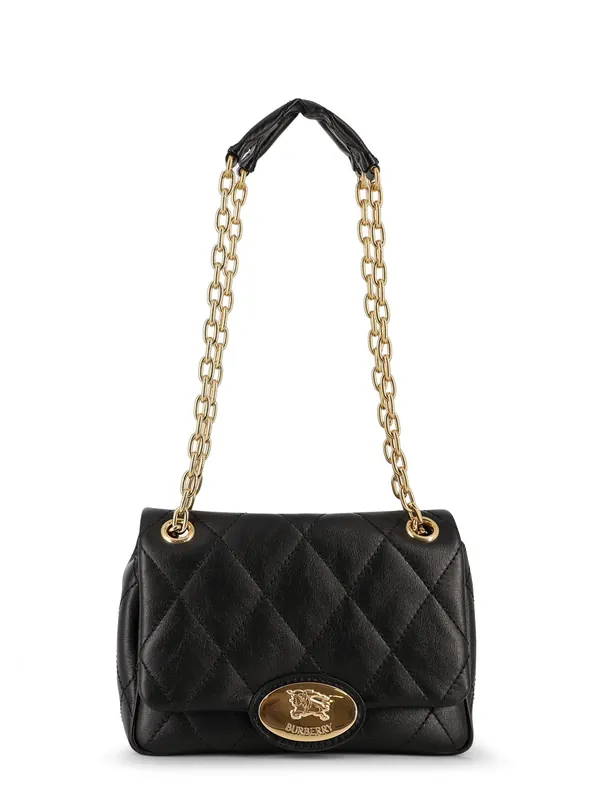 Strand Quilted Leather Crossbody Bag - Burberry