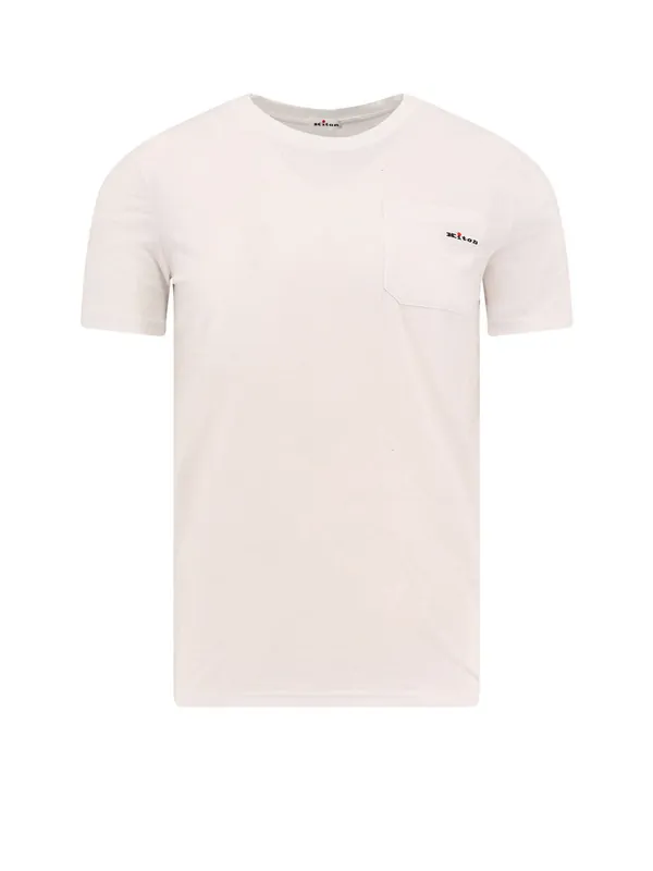 Cotton T-Shirt With Embroidered Logo
