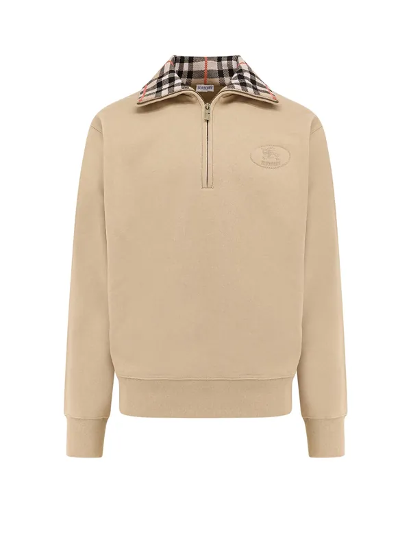 Organic Cotton Half-Zip Sweater