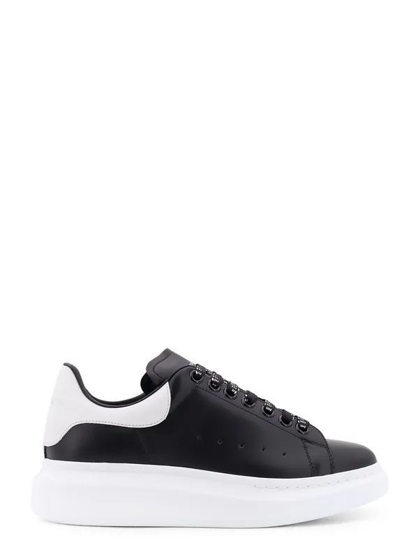 Larry Leather Sneakers With Logo Detail - Alexander McQueen