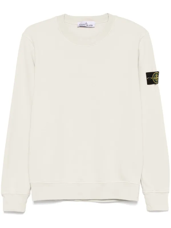 Logo Cotton Sweatshirt - Stone Island