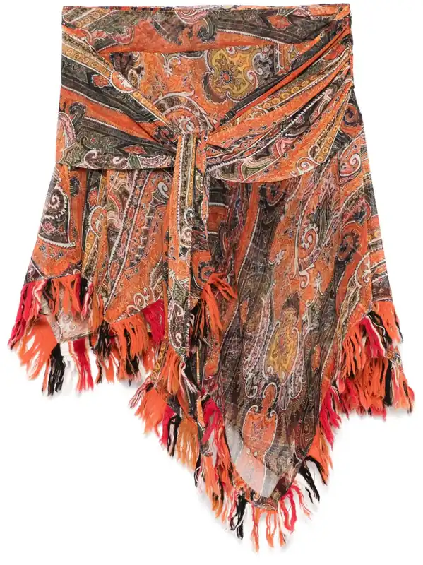 Dova Printed Cotton Skirt - Isabel Marant