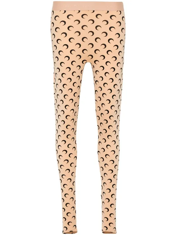 Moon Stirrup Leggings - Marine Serre