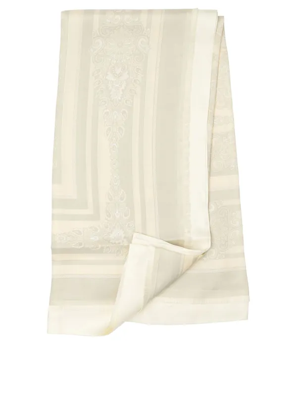 Printed Silk Scarf Sciarpe & Foulard White - Etro
