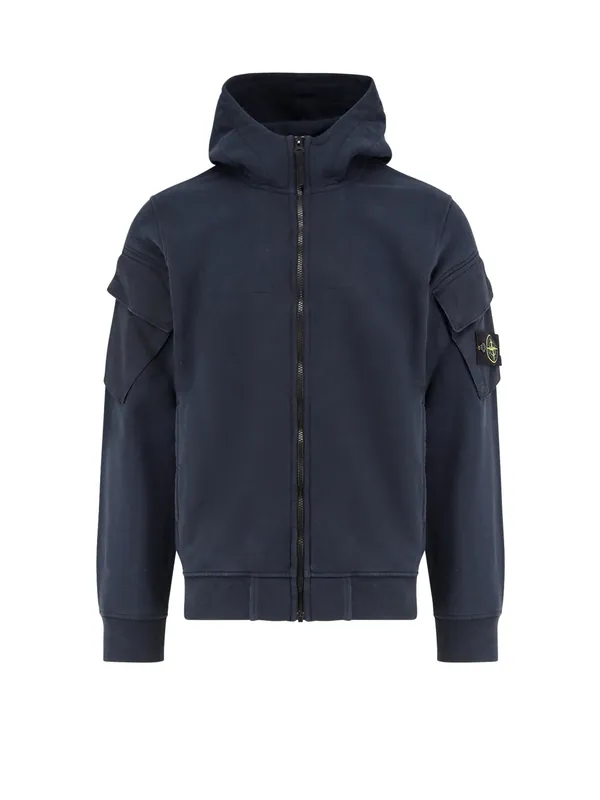 Organic Cotton Sweatshirt - Stone Island