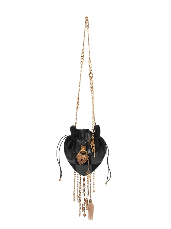 ChâTeau Treasures Leather And Suede Crossbody Bag - Chloé