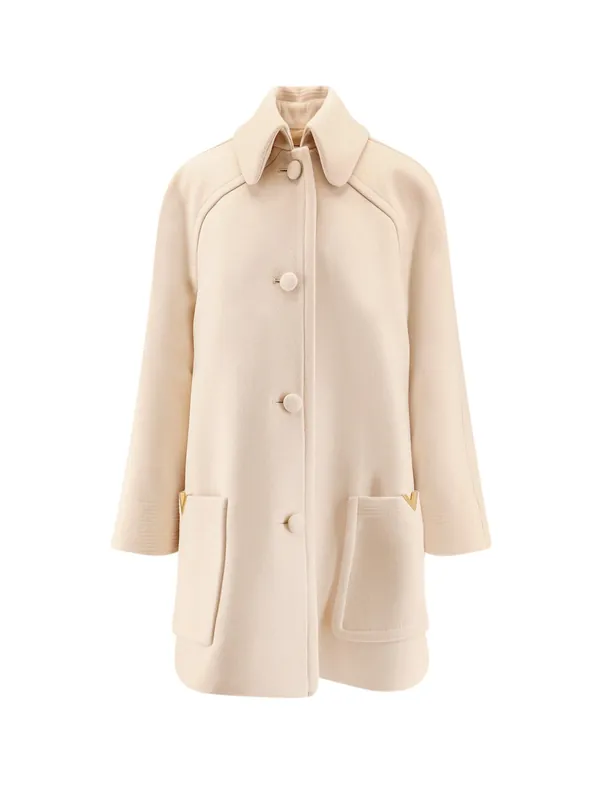 Virgin Wool Coat - Valentino Garavani