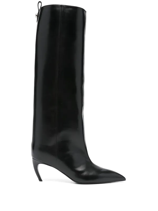 Lea Leather Boots - The Attico
