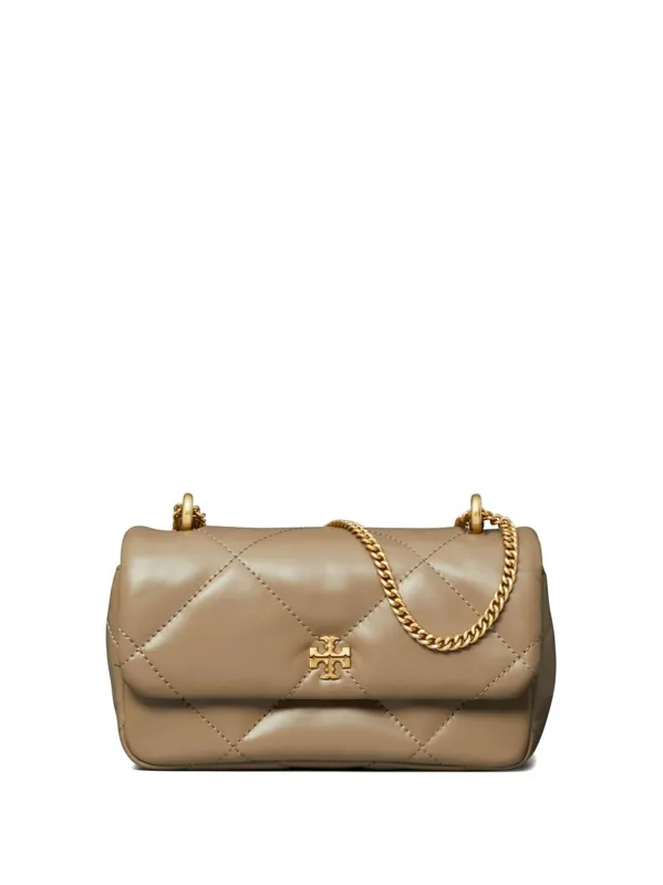 Kira Diamond Mini Leather Shoulder Bag - Tory Burch