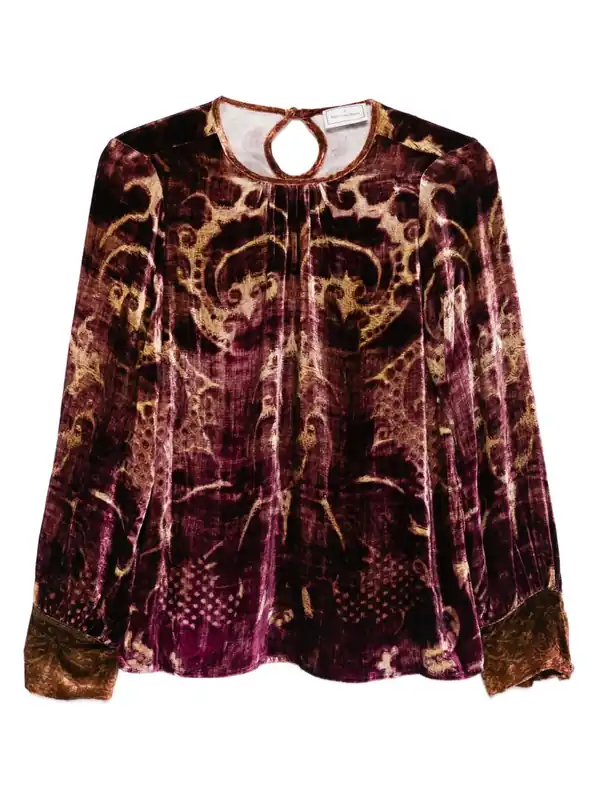 Silk Blend Shirt - Pierre Louis Mascia