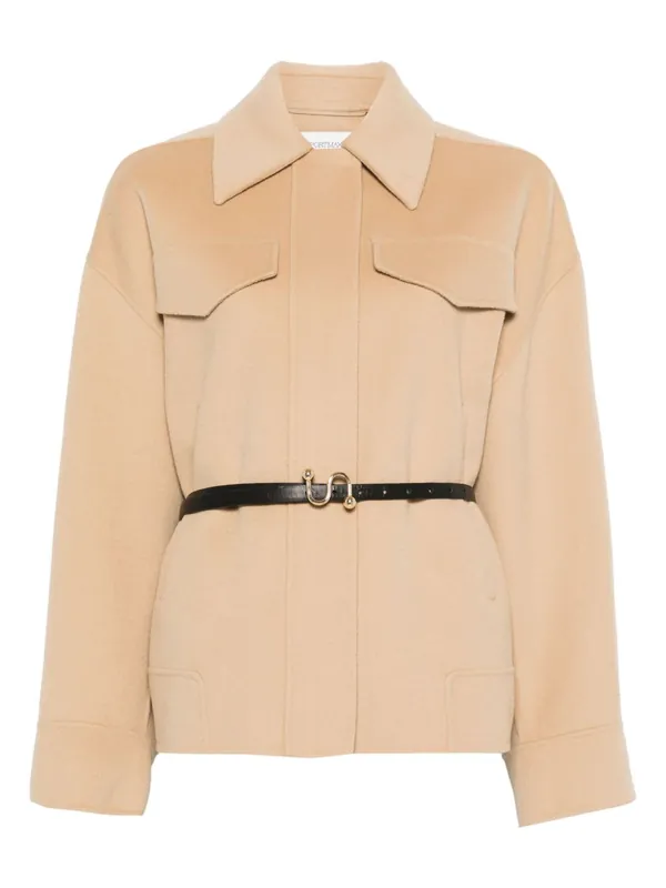 Wool Short Coat - Sportmax Pre