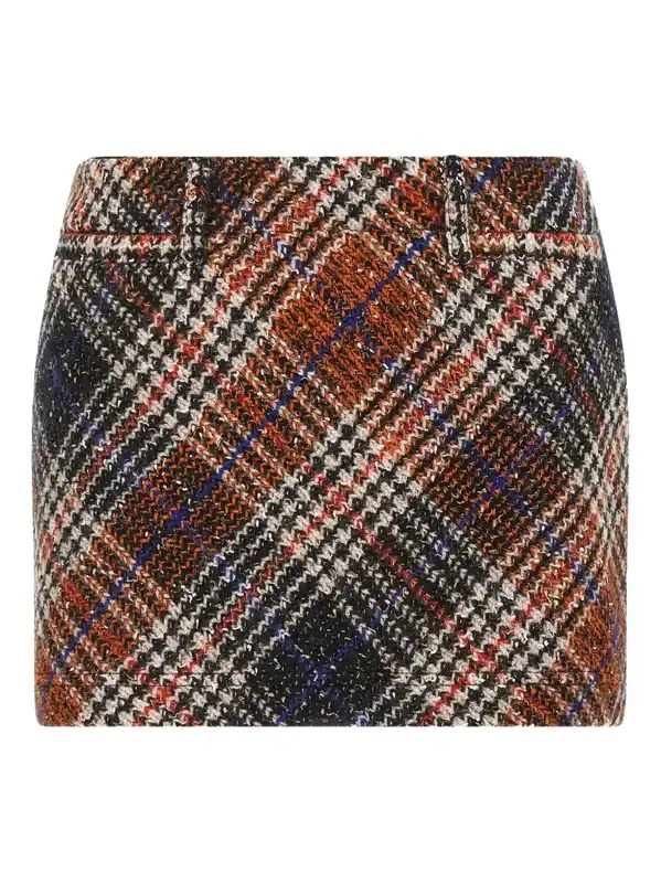 Wool Blend Mini Skirt - Missoni