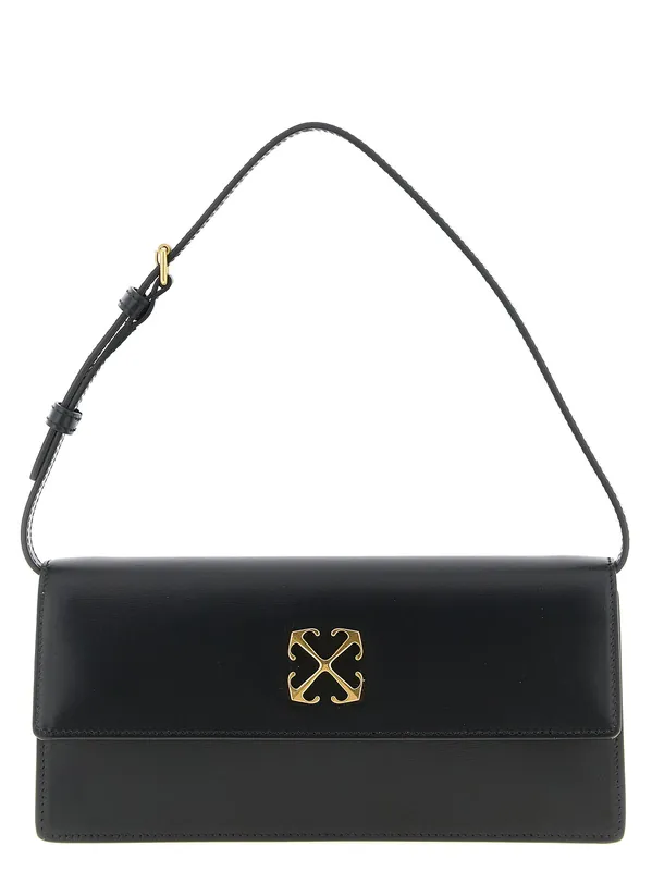 Jitney 1.0 Shoulder Bags Black - Off-White