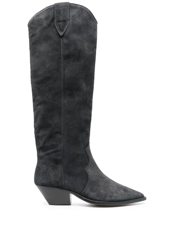 Denvee Suede Leather Boots - Isabel Marant