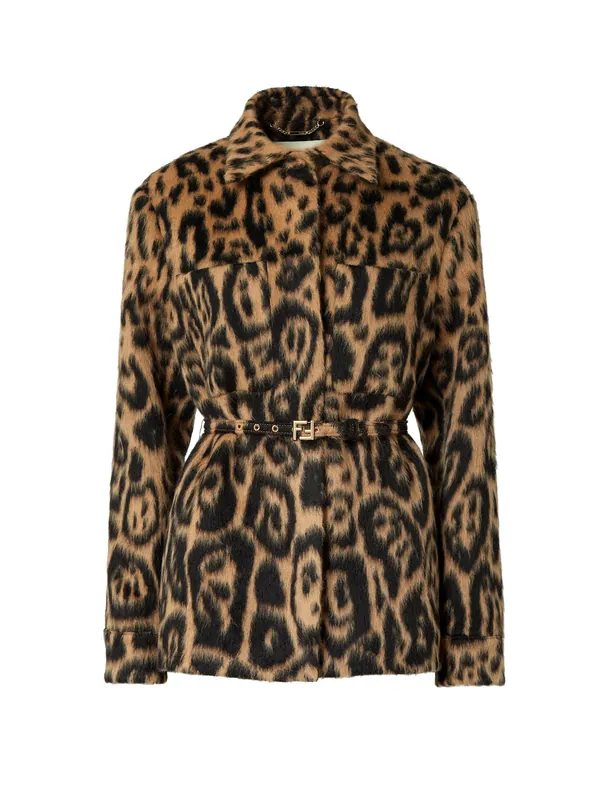 Fendi Leo Wool Go-To Jacket