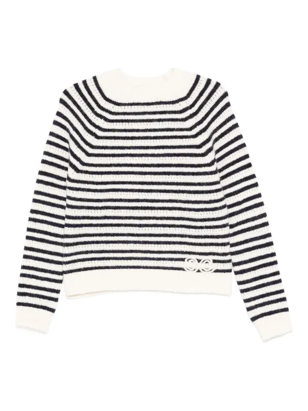 Morgana Wool Blend Jumper - Semicouture