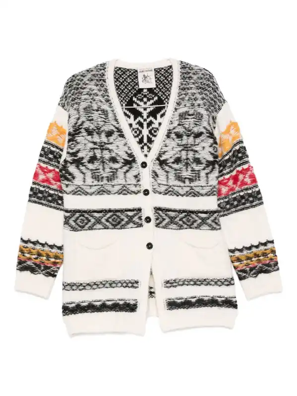 Pierluigi Wool Blend Cardigan - Semicouture