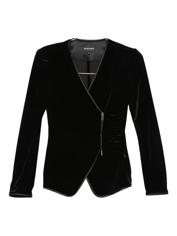 Velvet Blazer Jacket - Emporio Armani