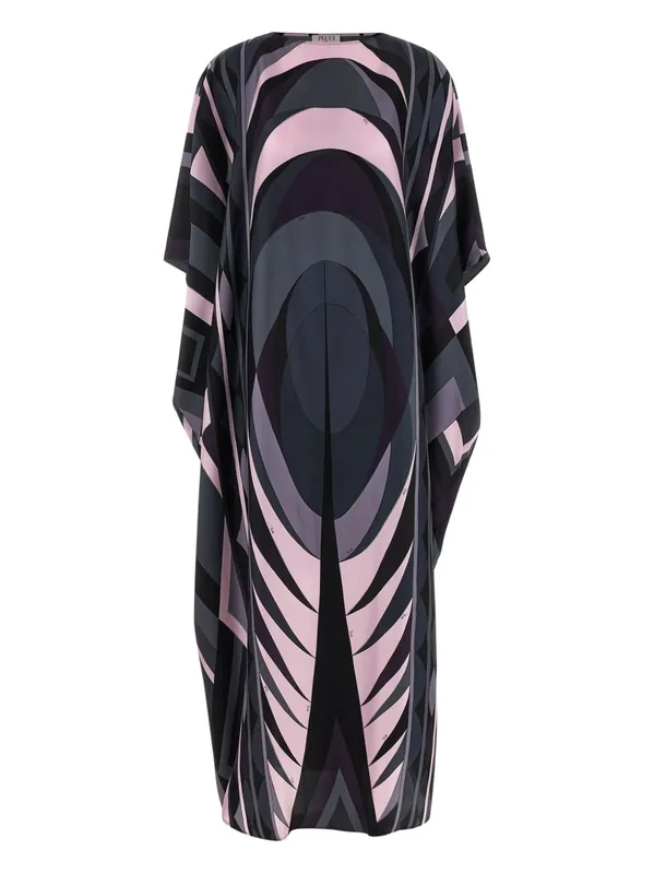 Printed Silk Kaftan - Pucci