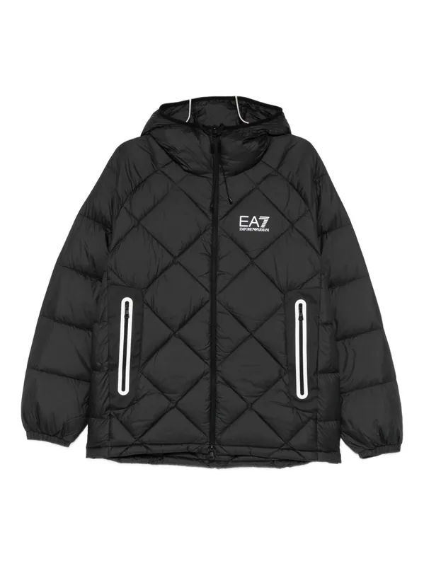 Coats Blacks And Greys - Ea7