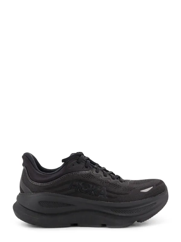 Nylon M Bondi Sneakers With Logo On The Side - Hoka