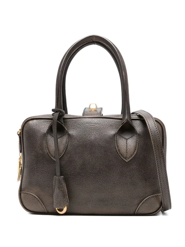Vita Leather Handbag - Golden Goose