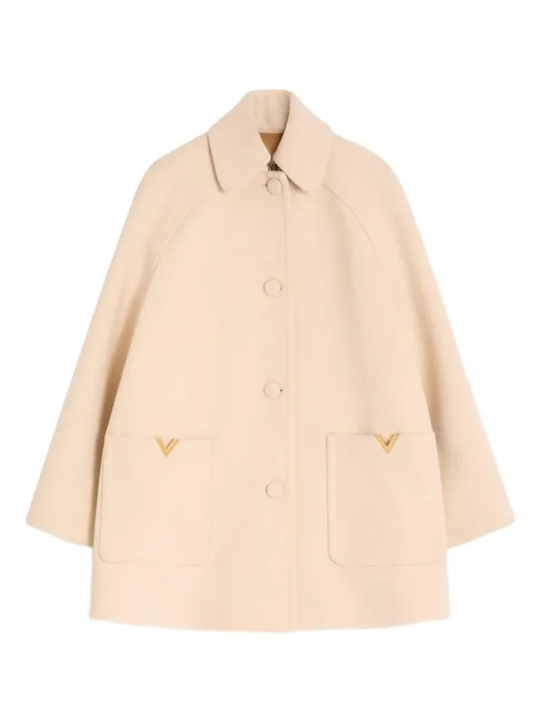 Wool Coat - Valentino Garavani