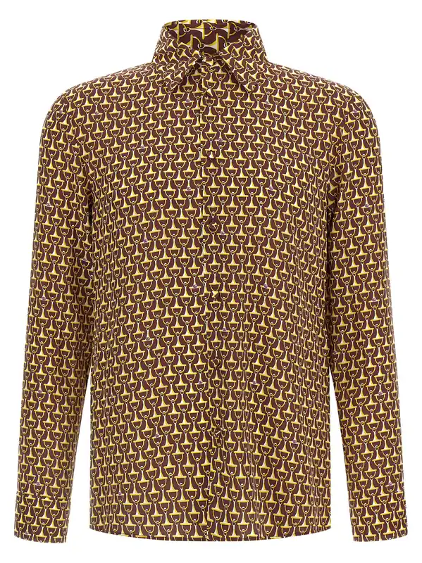 Horsebit Shirt Shirt And Blouse Multicolor - Gucci