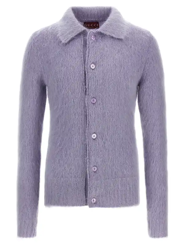 Polo Sweaters And Cardigans Purple - Gucci
