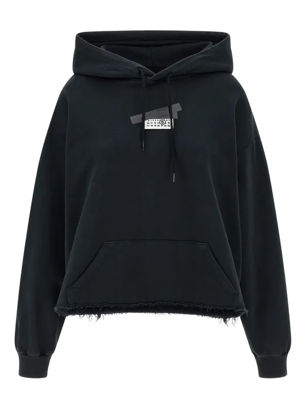 Logo Cotton Hoodie - MM6 Maison Margiela