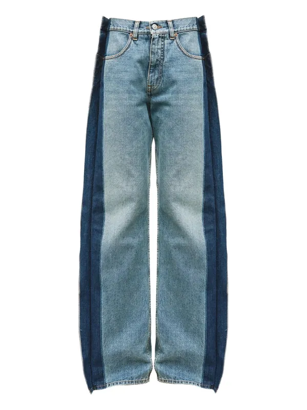 Tapered Denim Cotton Jeans - MM6 Maison Margiela