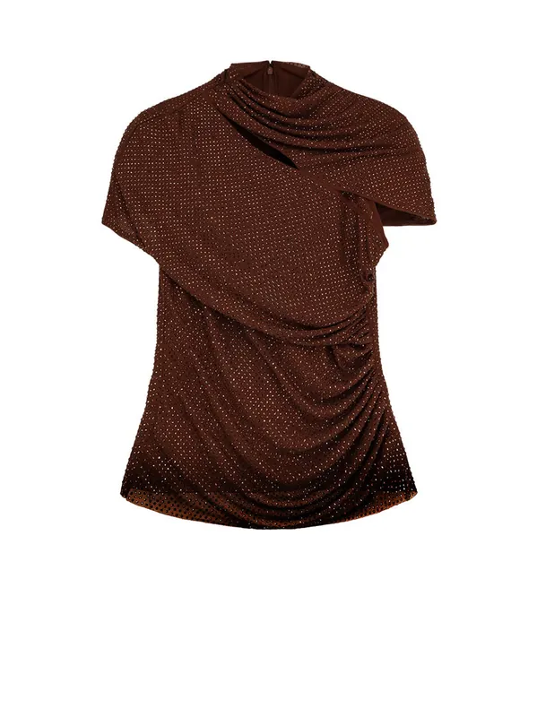 All-Over Sequins Top