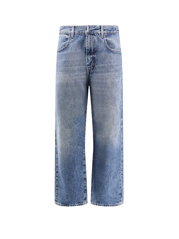 Denim Jeans With Metal 4g Detail - Givenchy