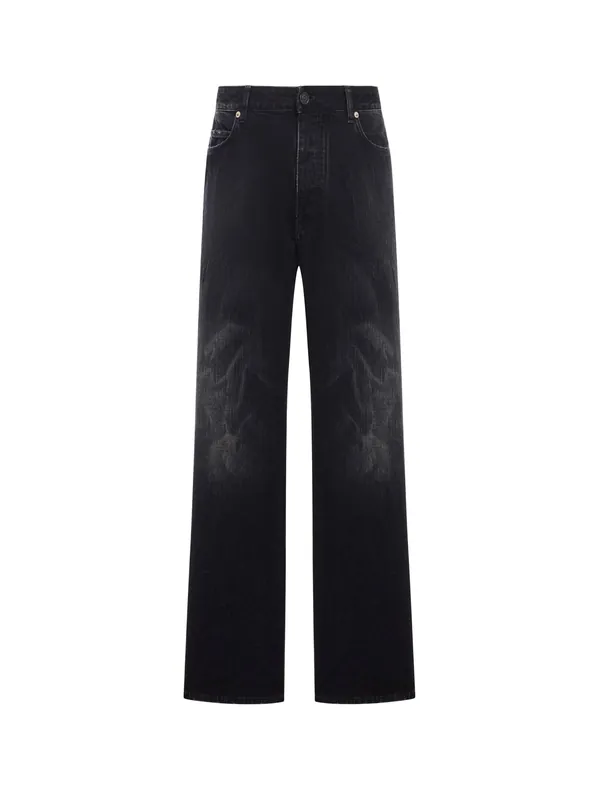 Black Denim Jeans - Balenciaga