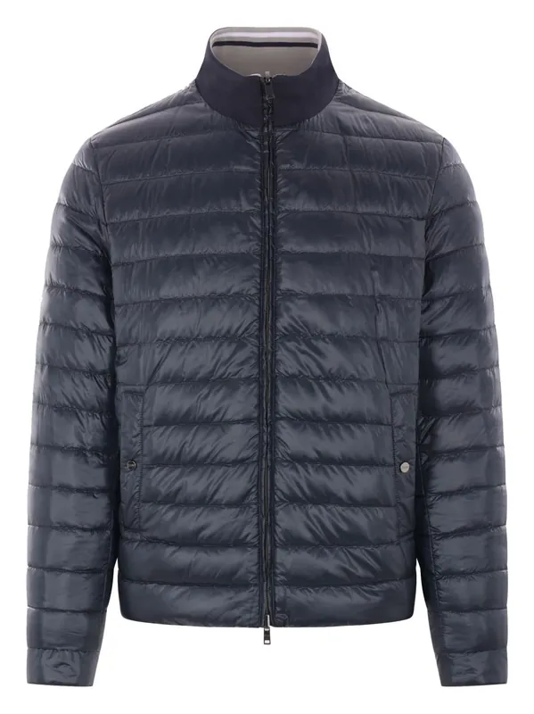 Nylon Reversible Down Jacket - Herno