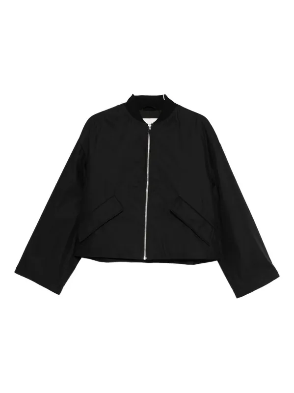 Cotton Blend Bomber Jacket - CLOSED