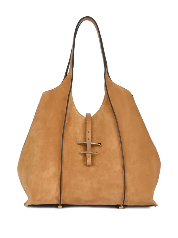 Medium Leather Tote Bag - Tod's