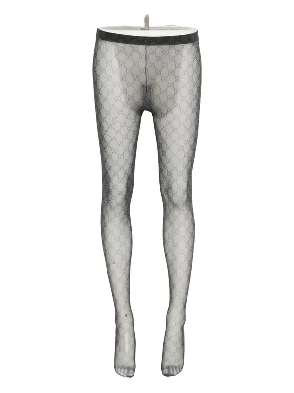 Gg Nylon Tights - Gucci
