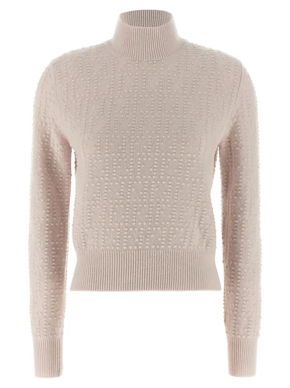 Pon Pon Sweaters And Cardigans Pink - Fendi