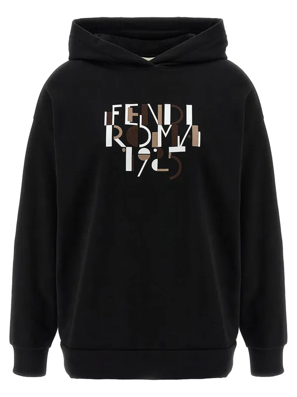 Fendi Roma Sweatshirt Black