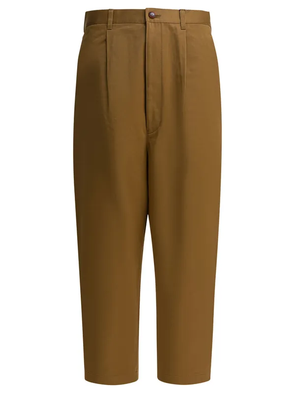 Junya Watanabe X Carhartt Wip Trousers Brown - Junya Watanabe Man