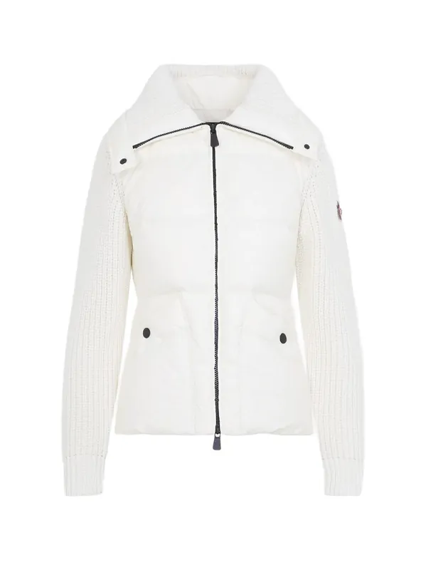 Nylon Jacket With Logo On The Side - Moncler Grenoble