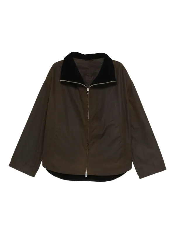 Organic Cotton Zipped Jacket - Toteme
