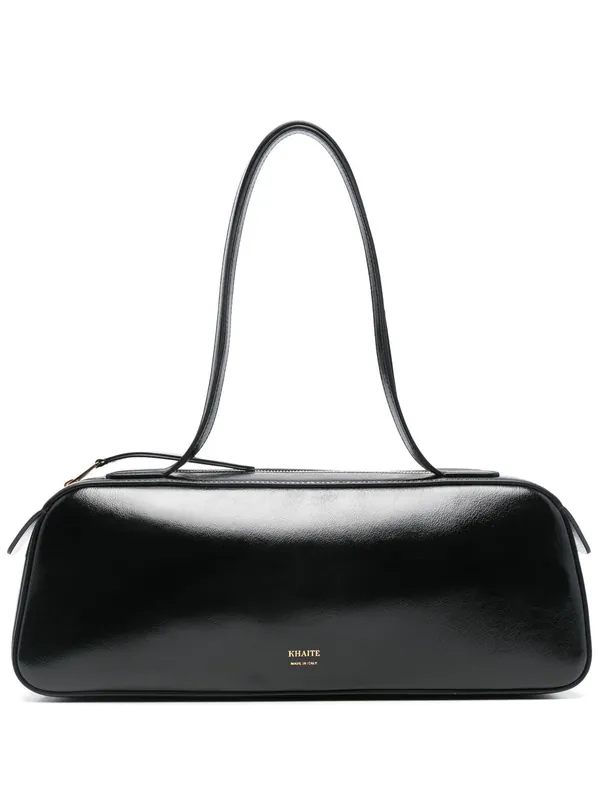 Simona Leather Shoulder Bag - Khaite