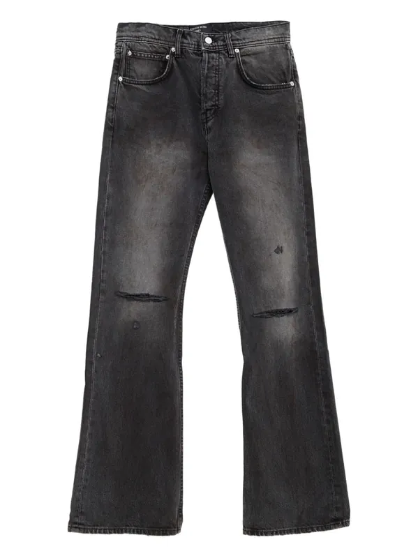 Flared Denim Cotton Jeans - Enfants Riches Déprimés